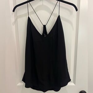 J. Crew Black Backless Camisole Top